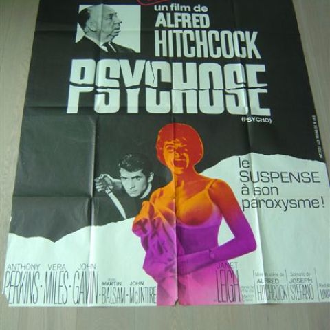 'Psychose' (Psycho) 120-160 (French)